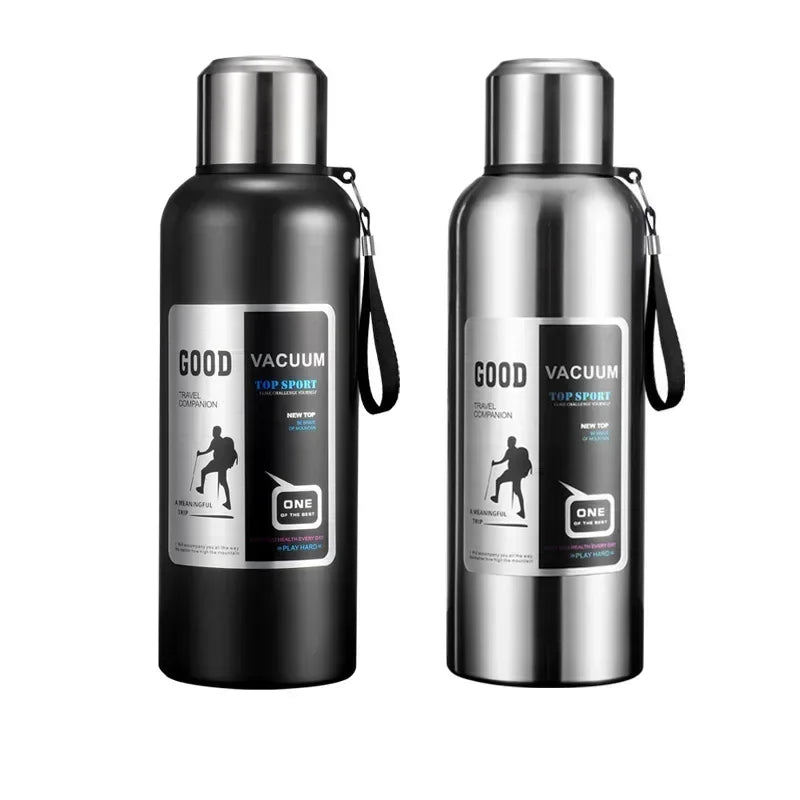 Large-Capacity Insulated Travel Flask