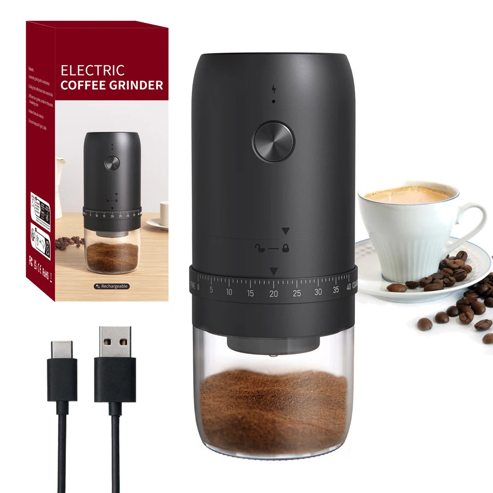 USB-C Rechargeable Coffee Grinder